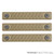  RailScales Polymer KeyMod HTP Scales (KeyMod Panels) 