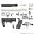  Wing Tactical ESSENTIAL Lower Receiver Bundle Kit 