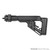  FAB Defense UAS-AKMIL P Tactical Folding Stock w/ Cheek Riser for Milled AK 