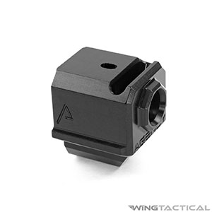 Agency Arms 417 compensator for Gen 4 Glock in Black