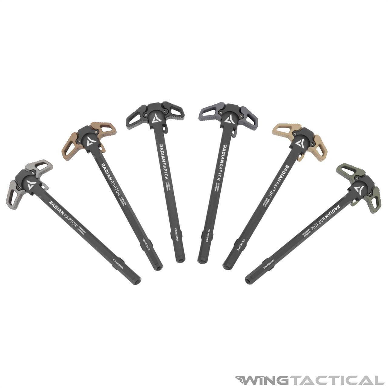 Picture of the ambidextrous charging handle