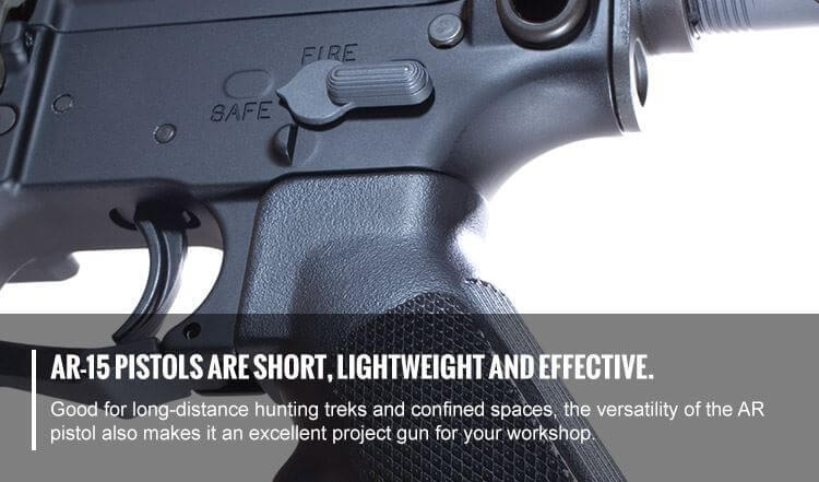 Picture of a gun up close