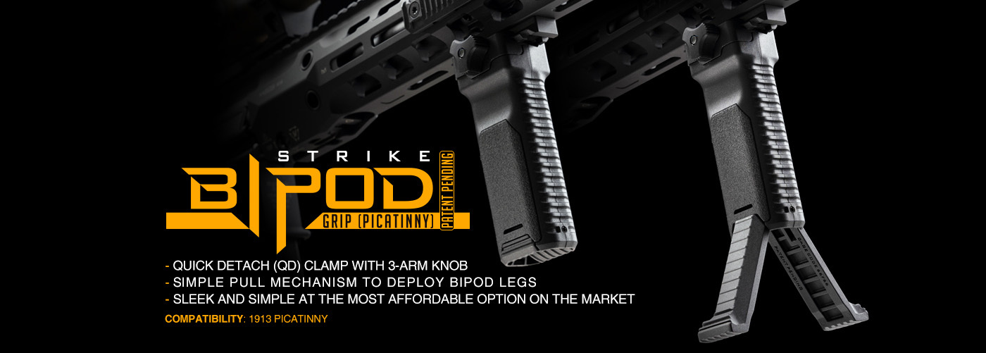 Strike Industries Grip Bipod banner