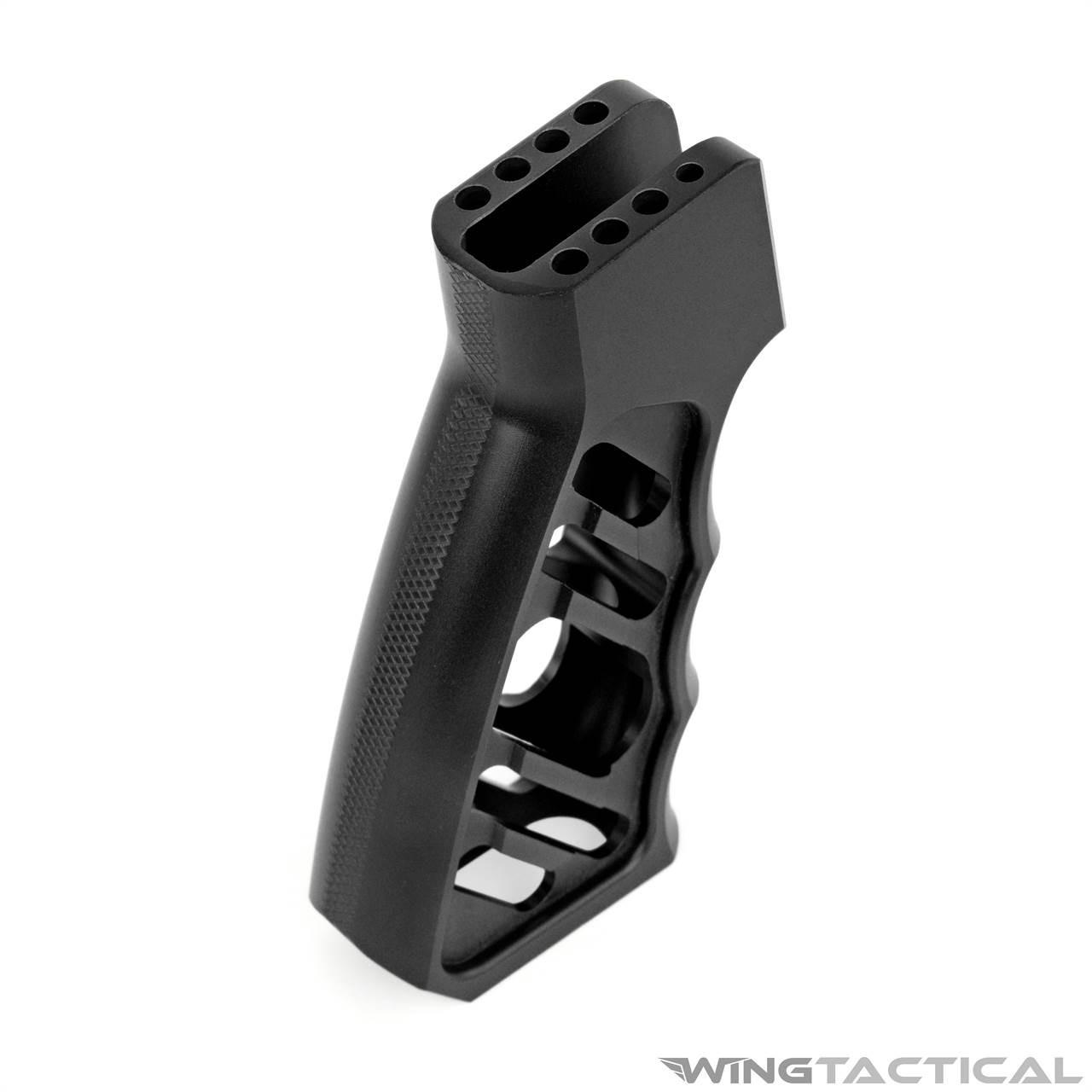 Tyrant CNC LWP Grip | Lightweight Aluminum Pistol Grip | Wing Tactical