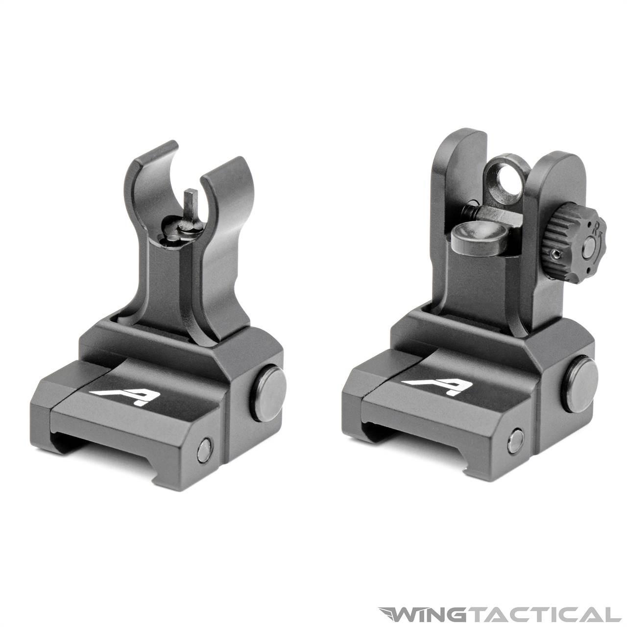 Aero Precision Low-Profile Flip-Up Sight Set | Wing Tactical