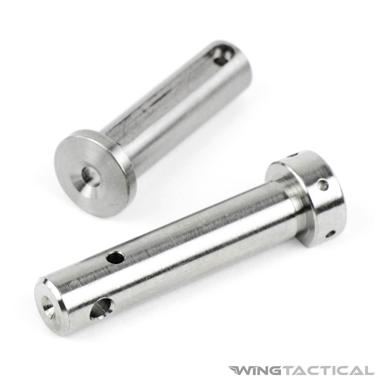 トイガン M4 AR15 LMT Takedown,Pivot Pin,SP SET 1 Titanium AR-15/M4 TAKEDOWN Pin Set | TiConnector