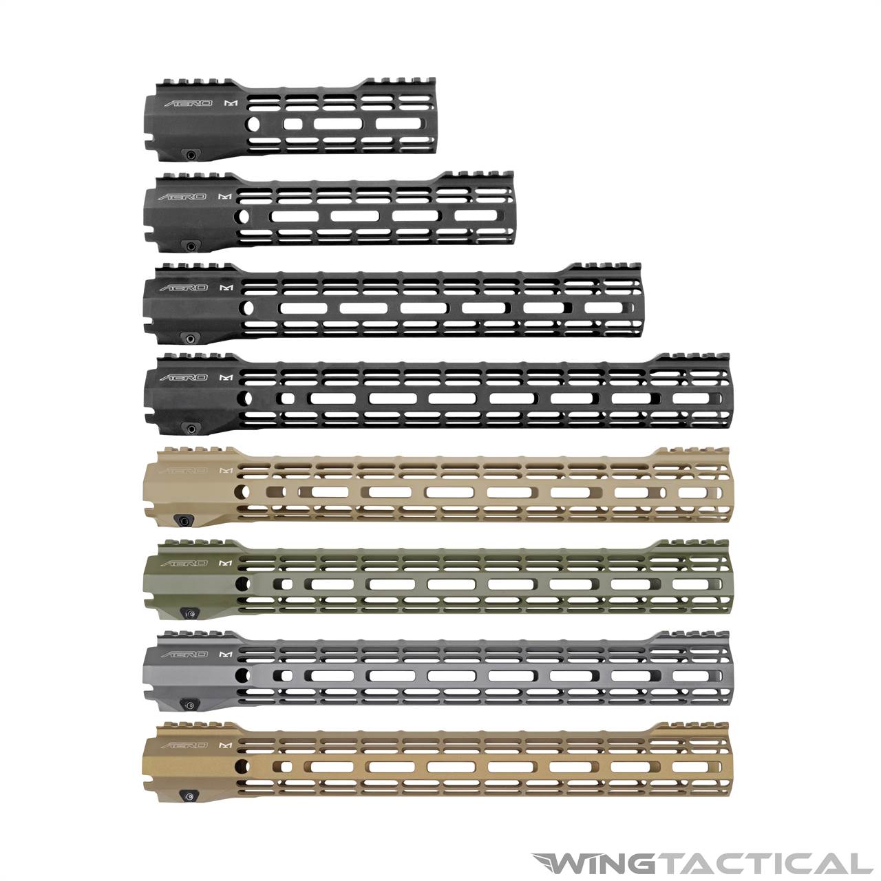 Aero Precision ATLAS S-ONE M-LOK Free Float Handguard | Wing Tactical