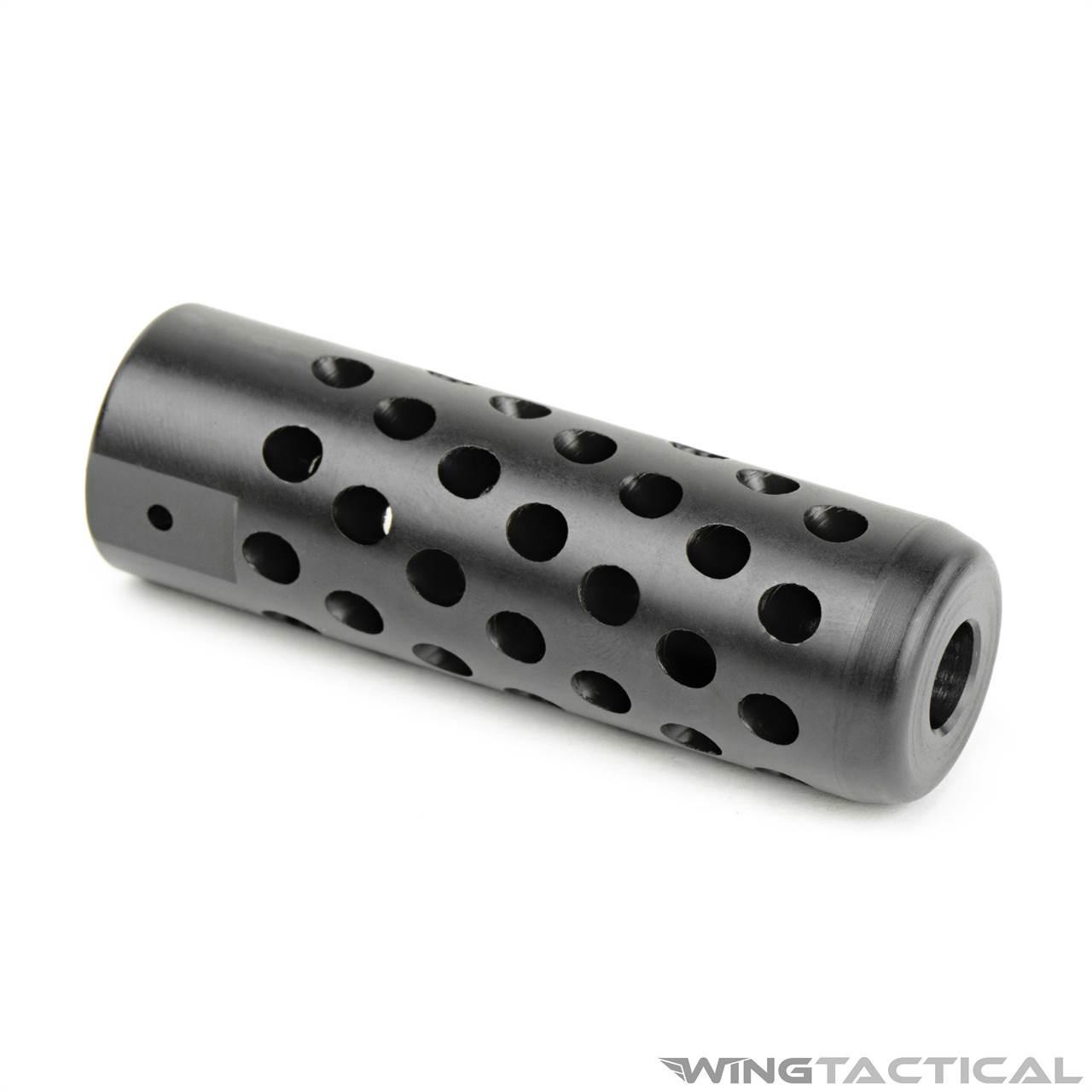 Rex Silentium Helical High Performance .308 Muzzle Brake | Wing