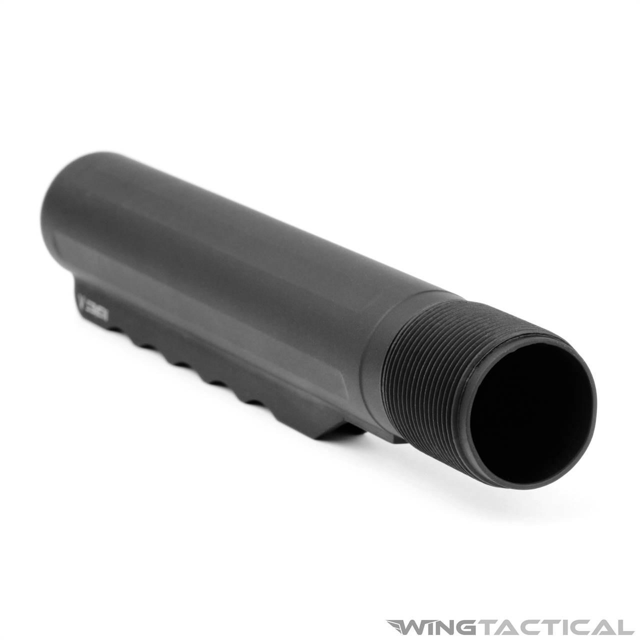 V Seven Weapons カービン バッファーチューブ ブラック V Seven Mil-Spec 6-Position Carbine Buffer Tube | Wing Tactical
