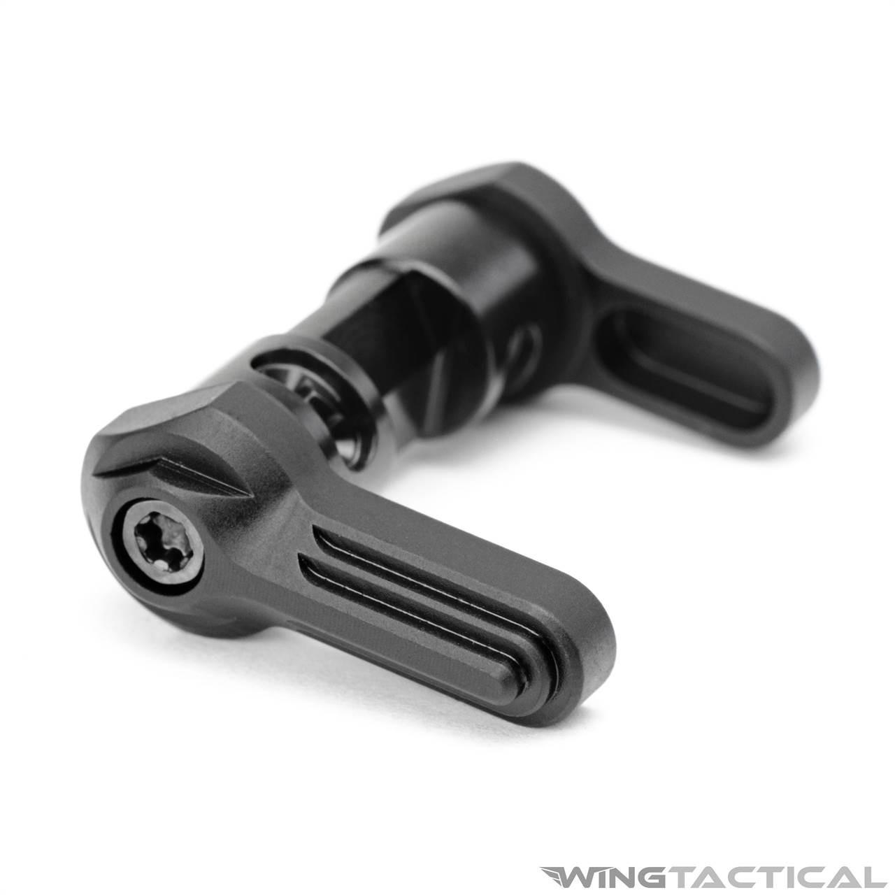 V Seven Ambi 57°/90° Safety Selector with Titanium Core | Wing