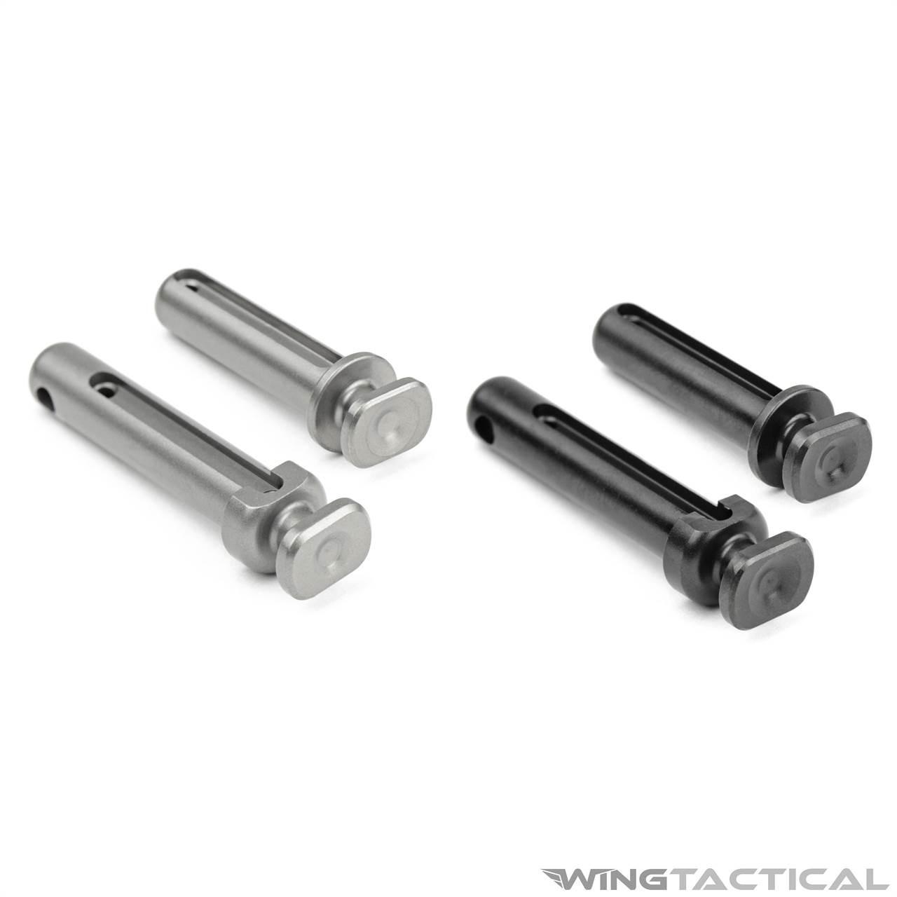 V Seven AR-15 Easy-Pull Titanium Extended Takedown Pins | Wing