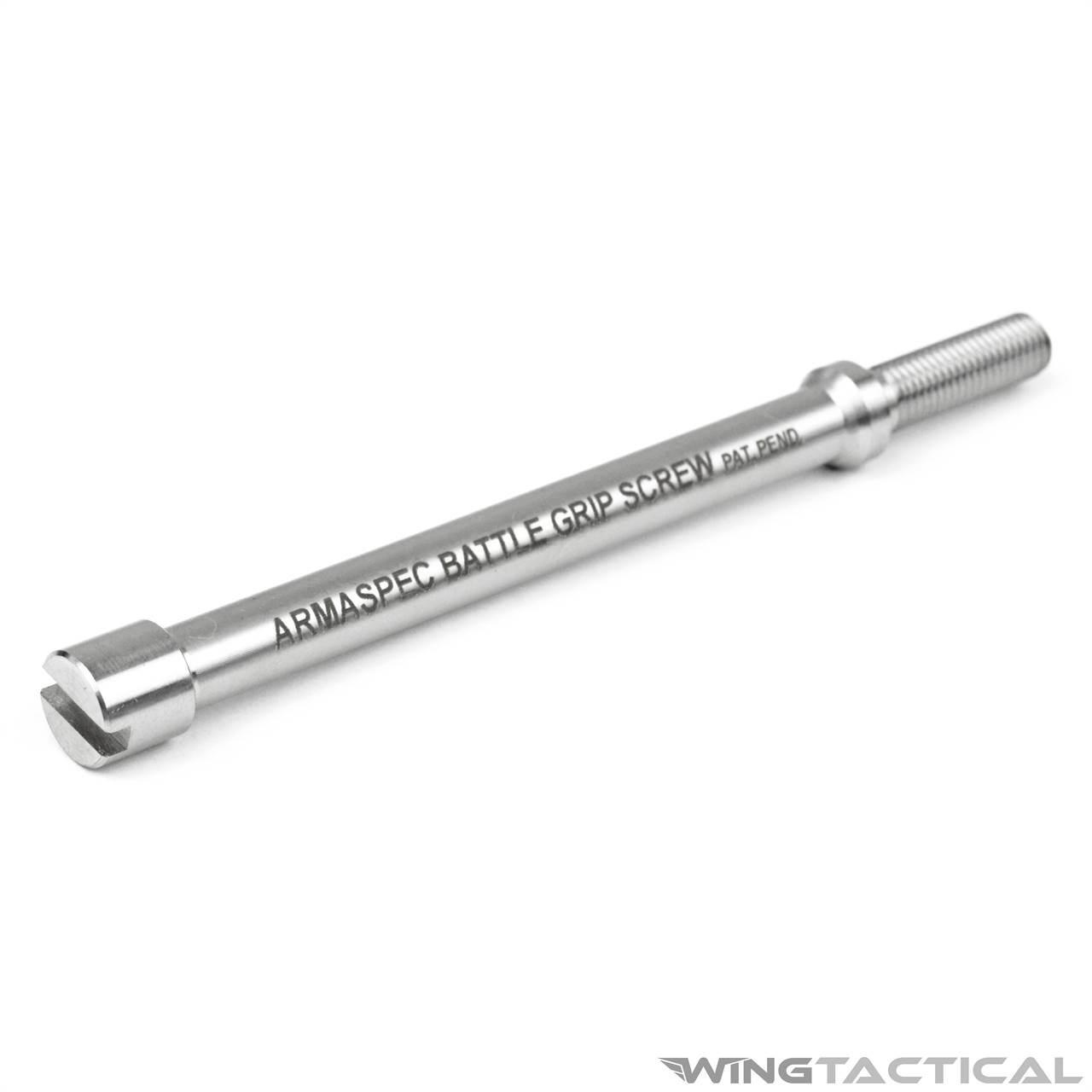 Armaspec Battle Grip Screw | Extended AR Pistol Grip Screw | Wing