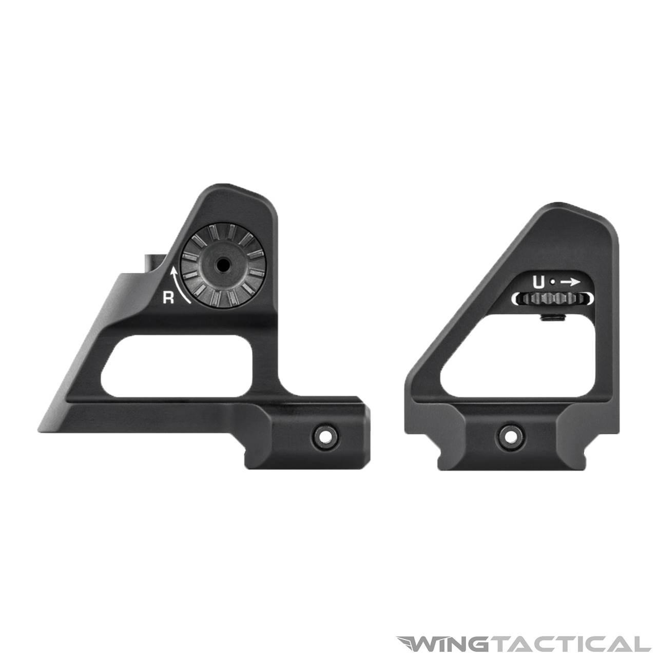 Scalarworks PEAK Fixed Iron Sights Set | Wing Tactical