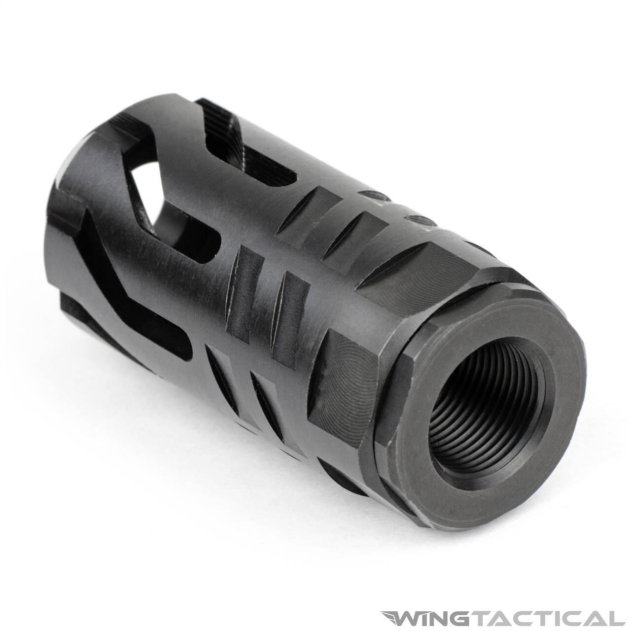 ソレックス Rex Silentium K-Type Compact Tactical AR-15 Muzzle Brake | Wing