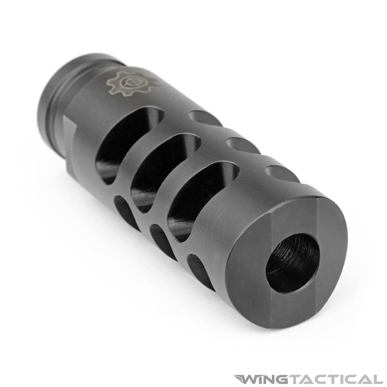 Next Level Armament AR 9mm Speed Brake | 1/2x28 TPI | Wing