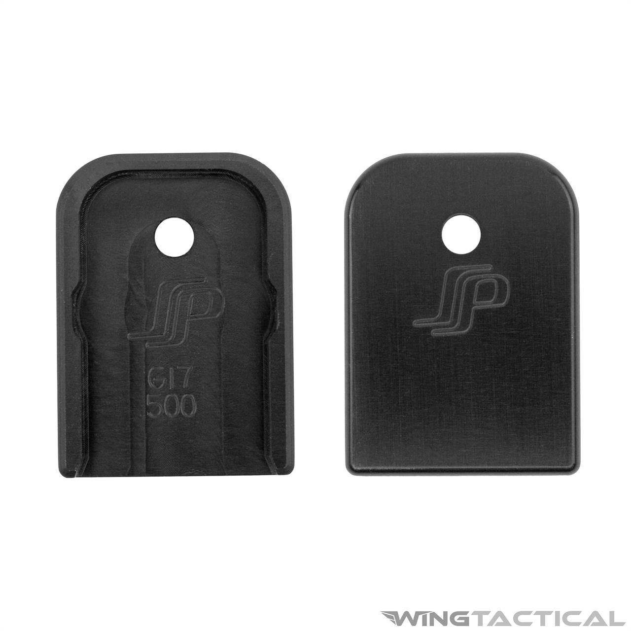 Noveske■Glock43 TTI Base Pad+スプリング■ノベスキー NOVESKE LOGO TARAN TACTICAL GLOCK BASE PAD RED - Solely