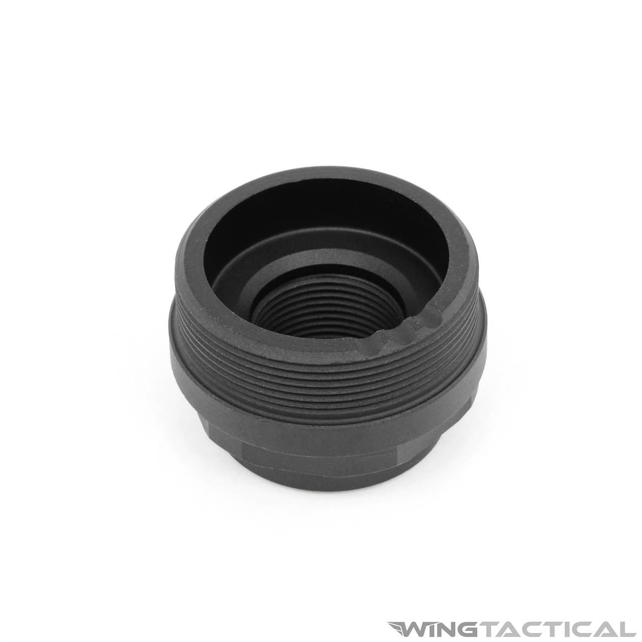 Kaw Valley Precision 1/2x28 To 5/8x24 Barrel Muzzle Thread Adapter - Steel - 6036