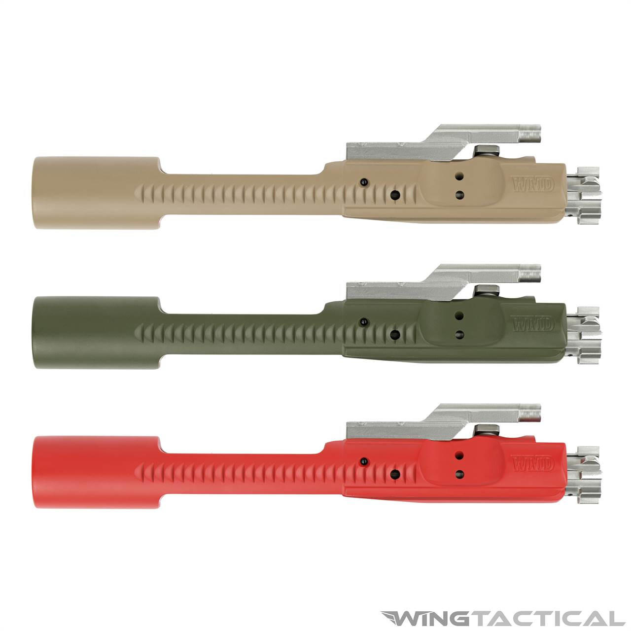WMD Guns Colored AR-15 Bolt Carrier Group with NiB-X Bolt | Wing