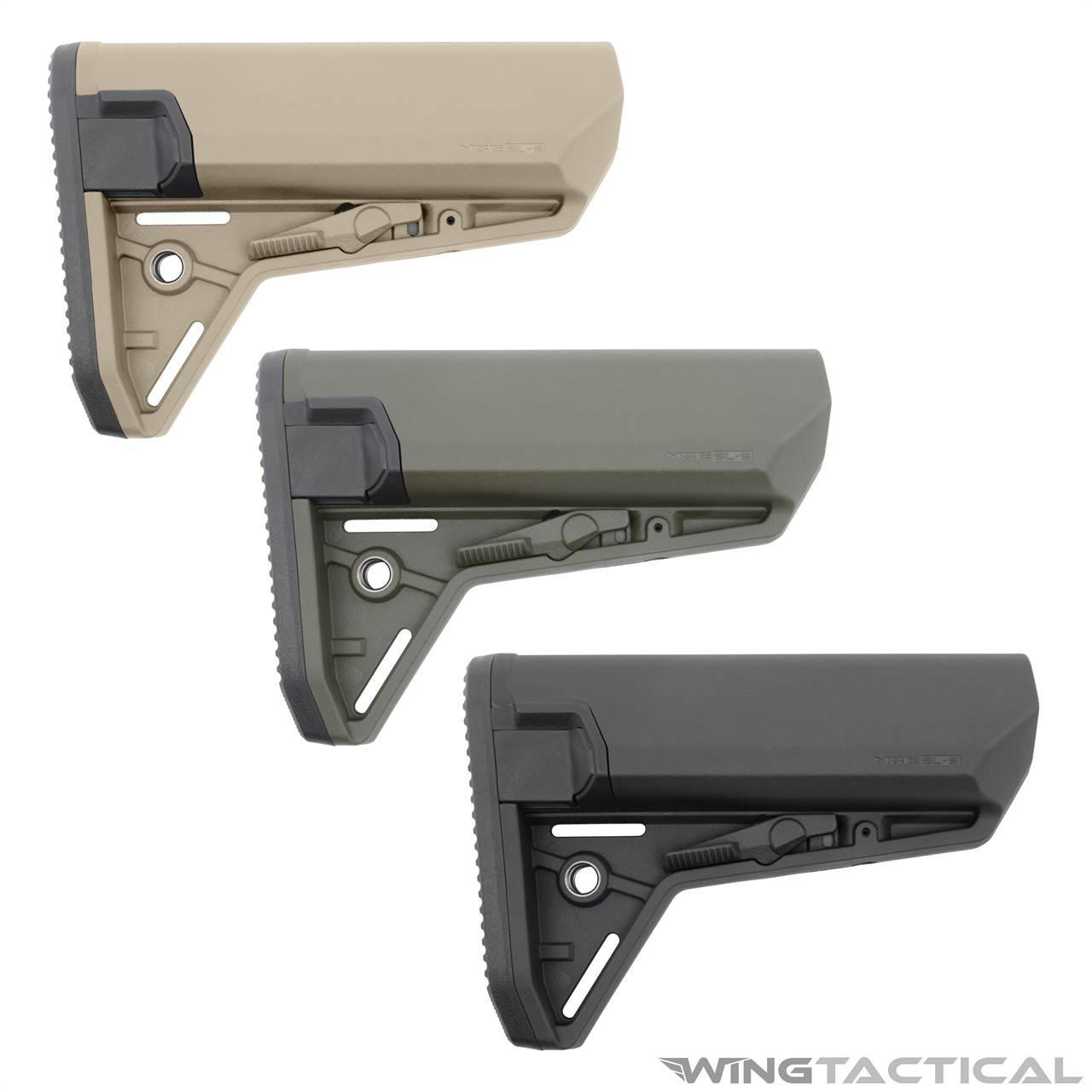 Magpul MOE SL-S Carbine Stock (Mil-Spec) - MAG653 | Wing Tactical