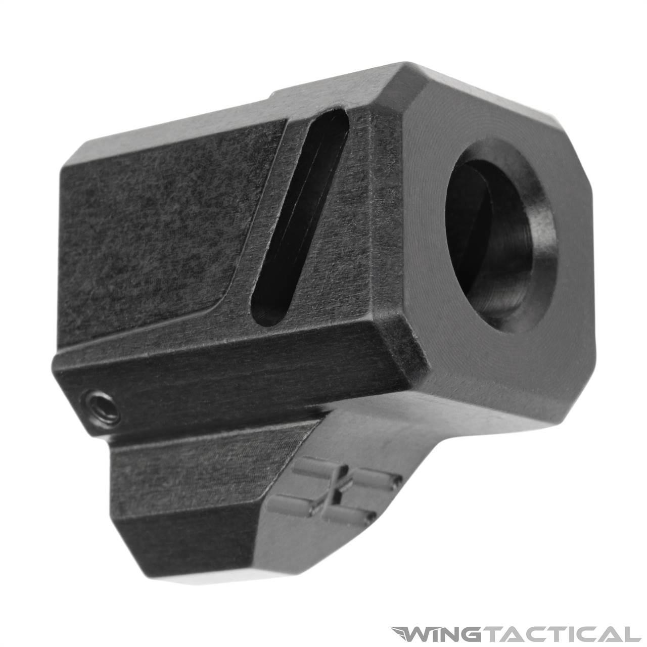 Faxon EXOS-513 Pistol Compensator for Glock and FX-19 | Wing Tactical