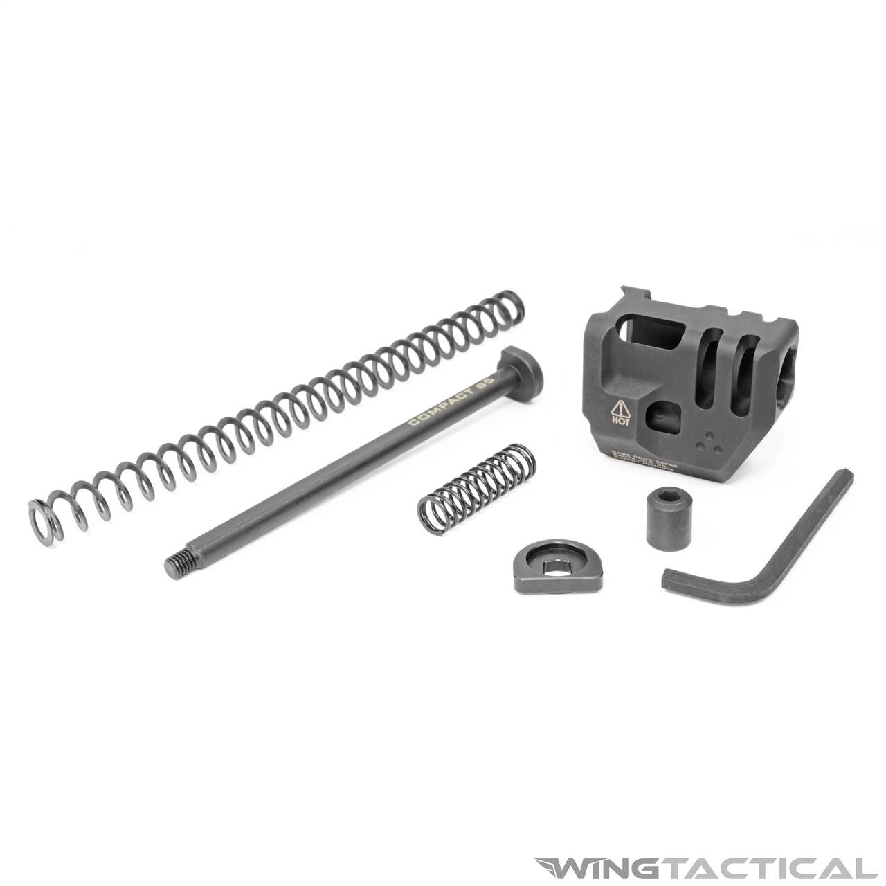 Strike Industries Mass Driver Comp for Gen 5 Glock 17 & 19 | Wing