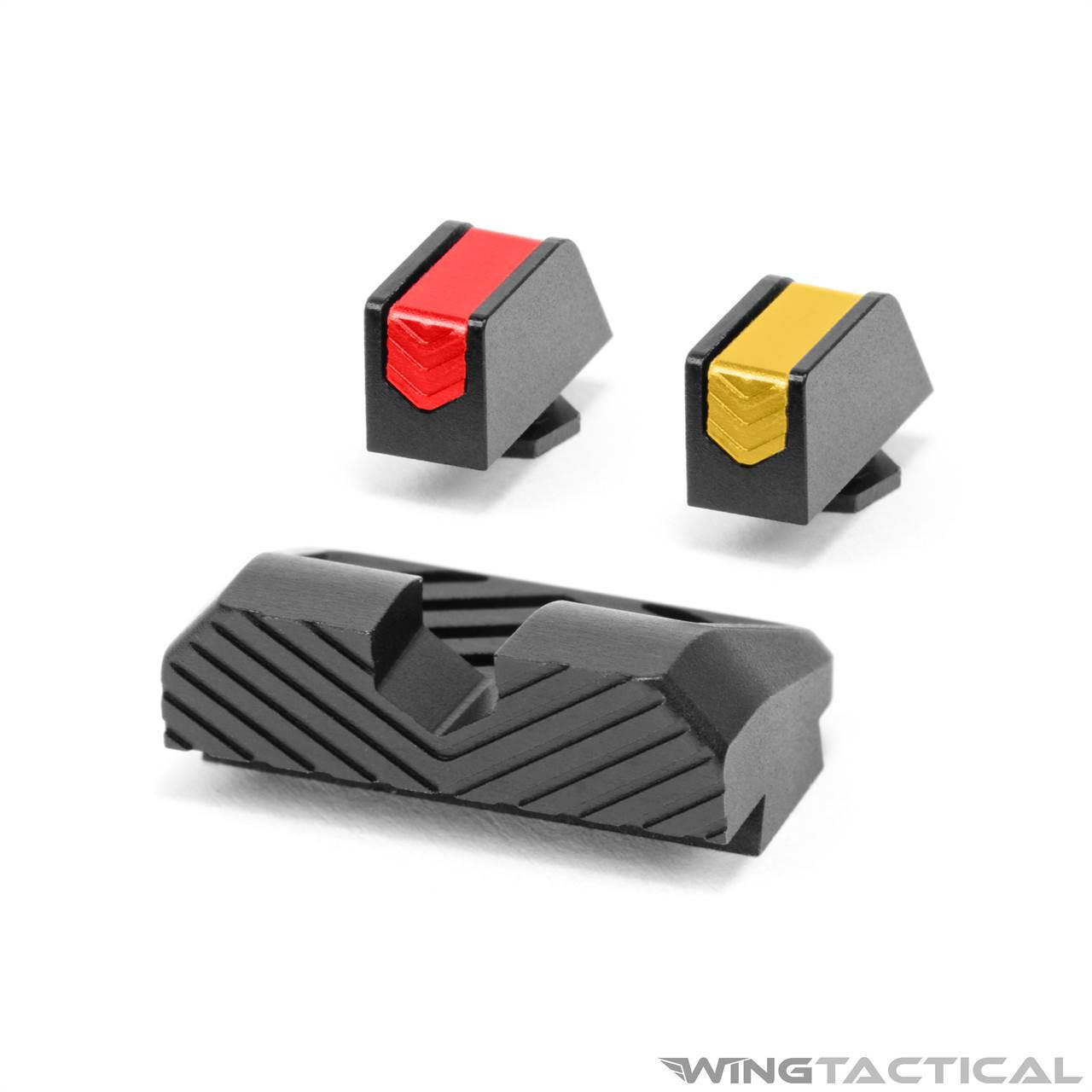 Tyrant CNC Glock Compatible Two-Piece Sights | Wing Tactical