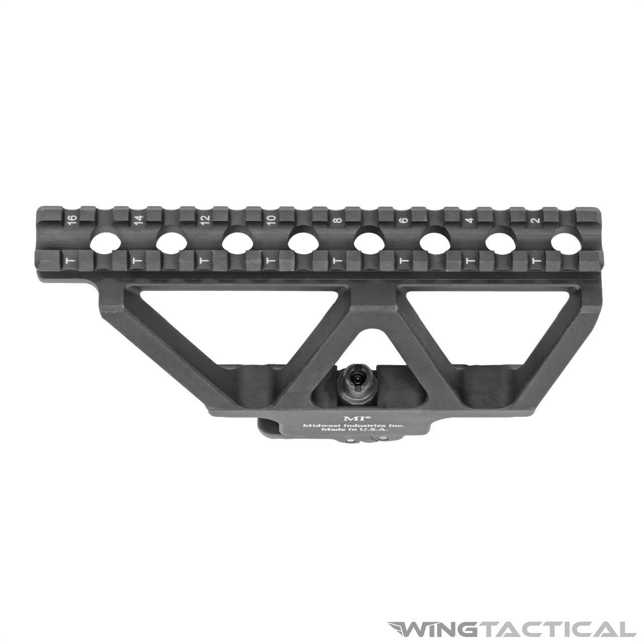 Midwest Industries Picatinny■オフセットマウント Midwest Industries Gen 2 1-Piece Extended Cantilever Picatinny Scope