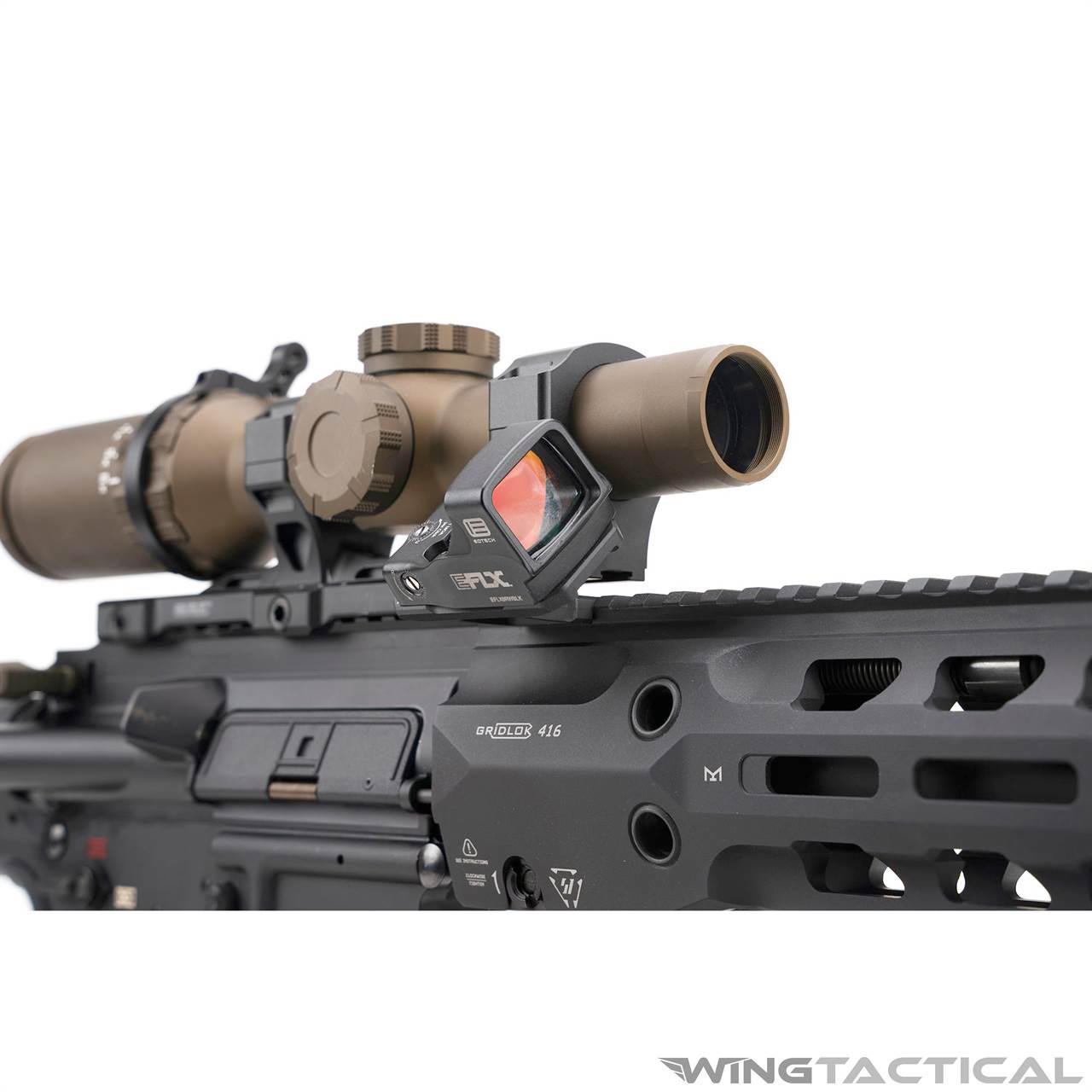 Strike Industries Ambush 45-Degree Offset Optic Mount | Wing Tactical