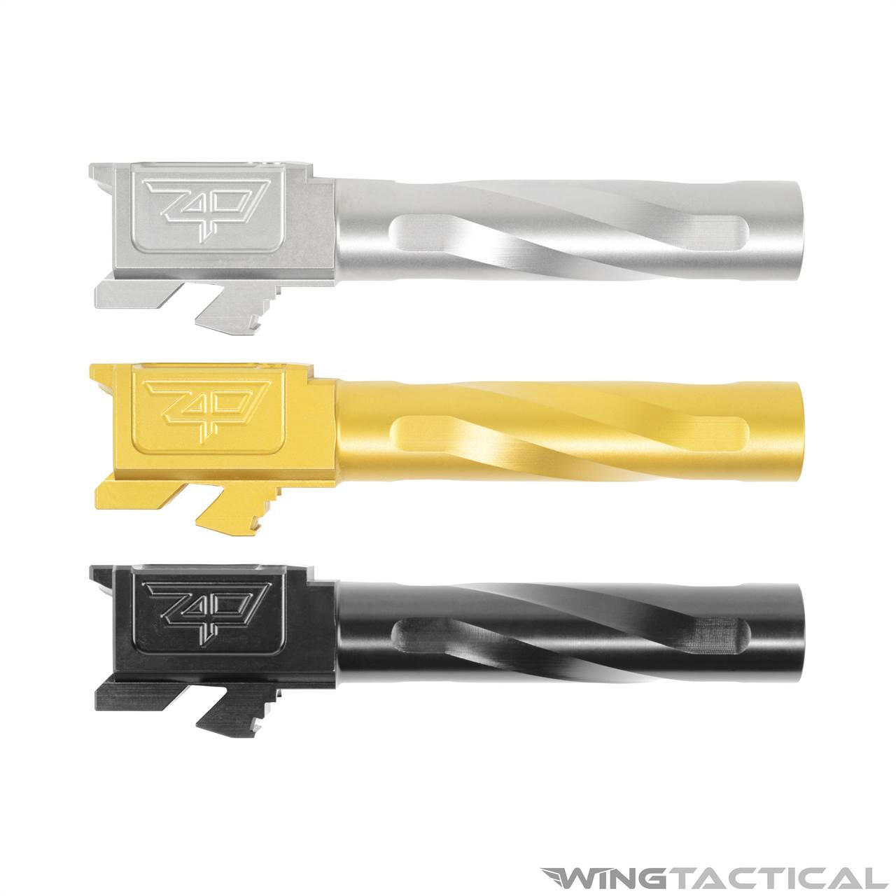 Zaffiri Precision Match Grade Fluted Barrel for Glock 19 Gen 5