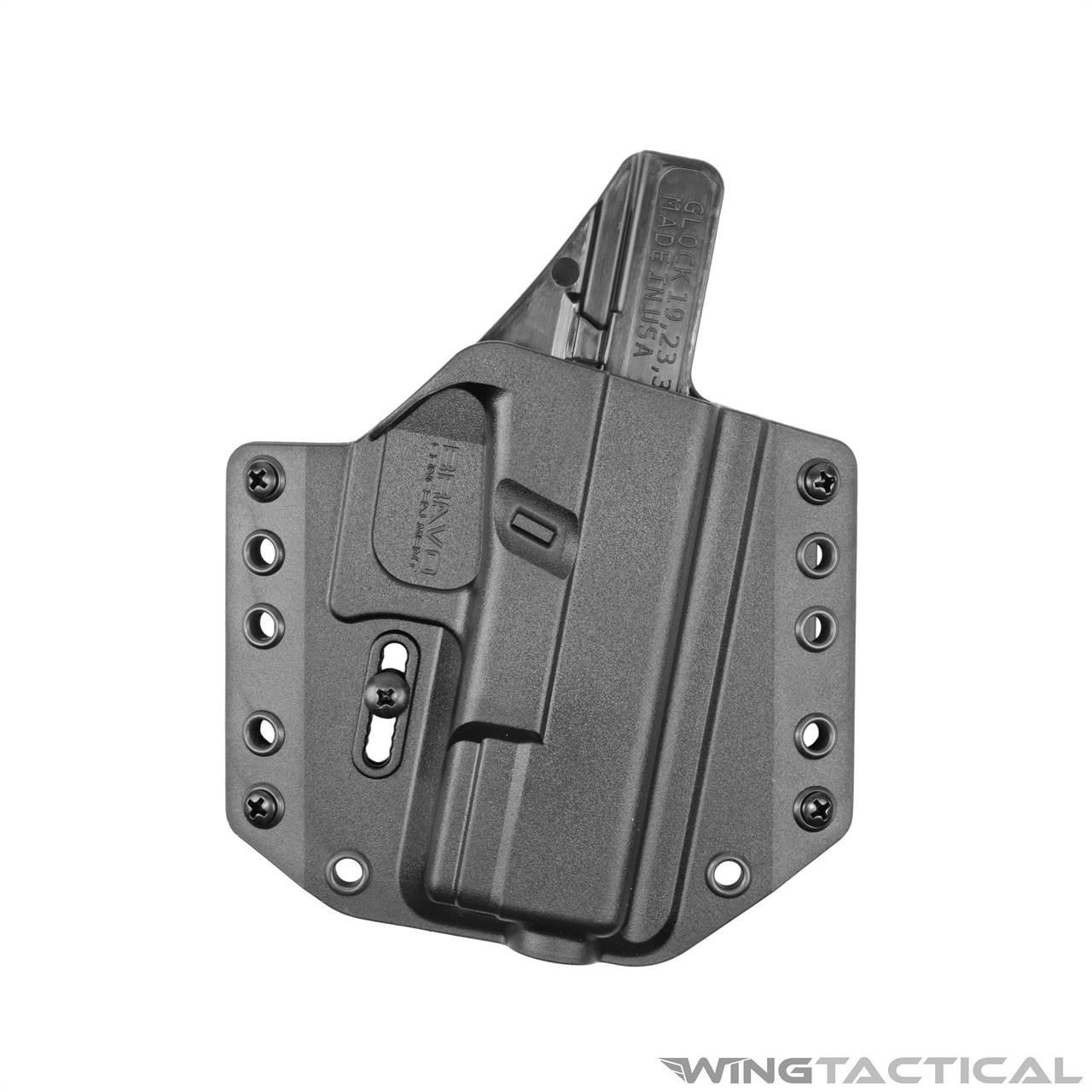 OWB Concealment Holster for Glock 19 MOS– Bravo Concealment