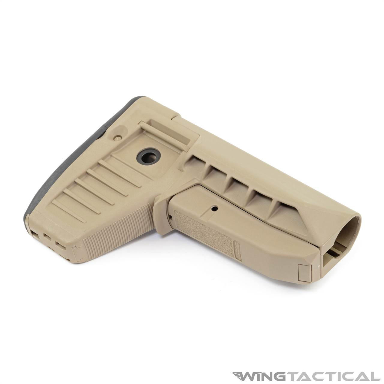 【中古】BCM mod1 ストック SOPMOD FDE　実物 BCMGUNFIGHTER Stock Mod 1 Sopmod Compartment - FDE