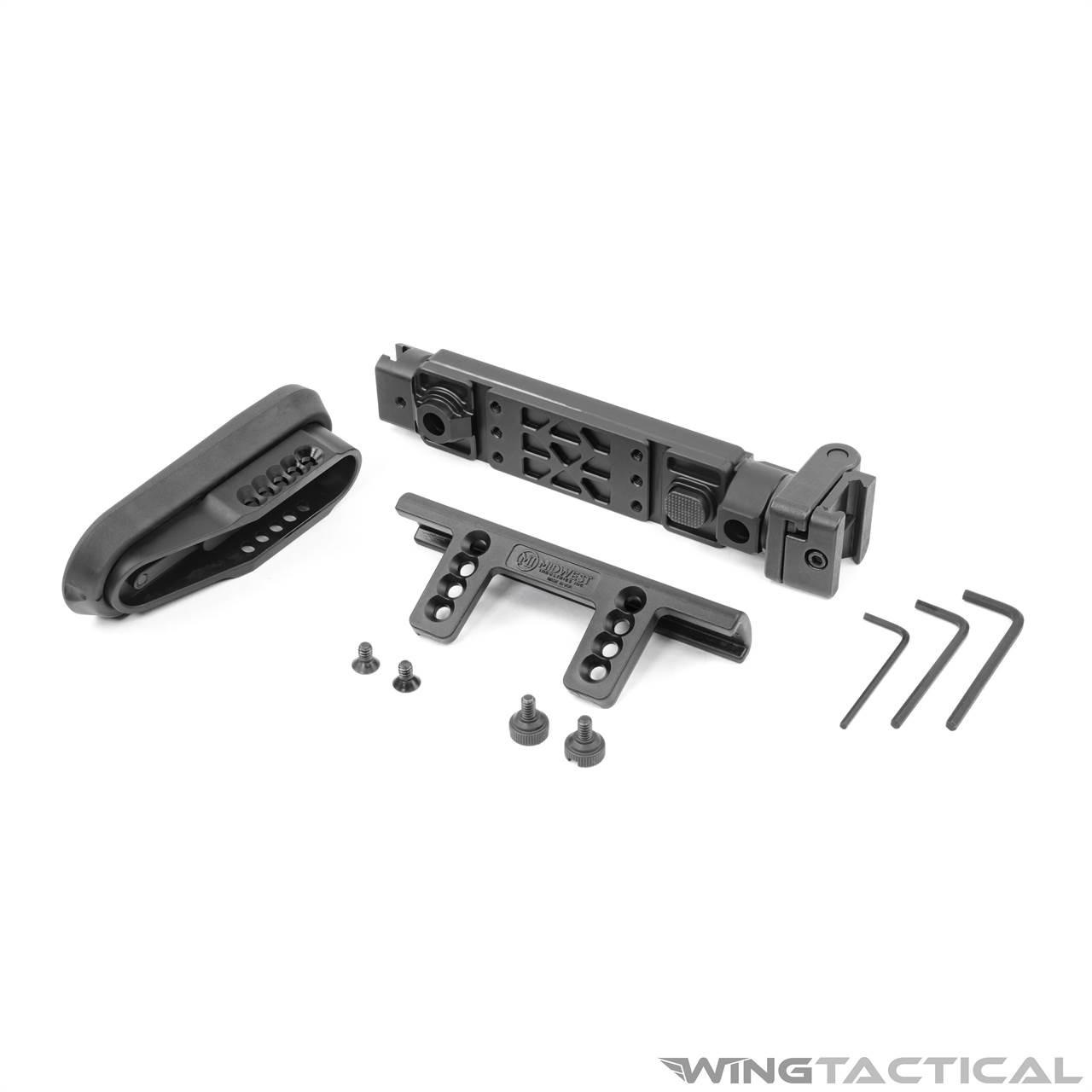 Midwest Industries Alpha Series Side Folding Collapsible Stock