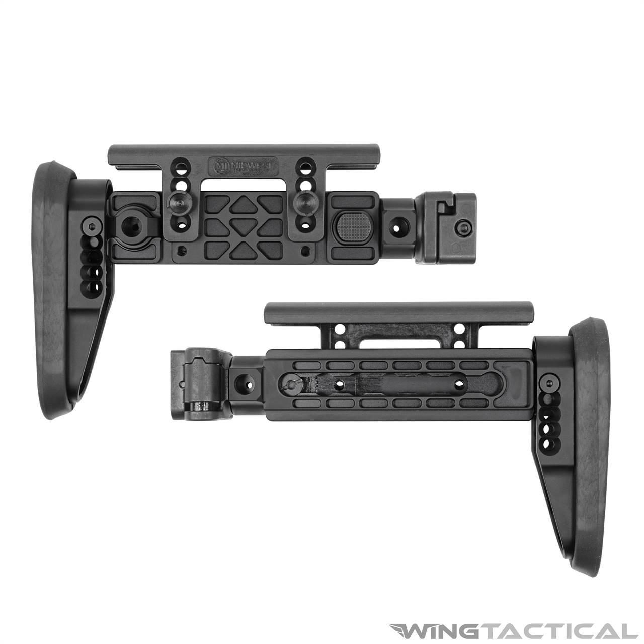 Midwest Industries Alpha Series Side Folding Collapsible Stock