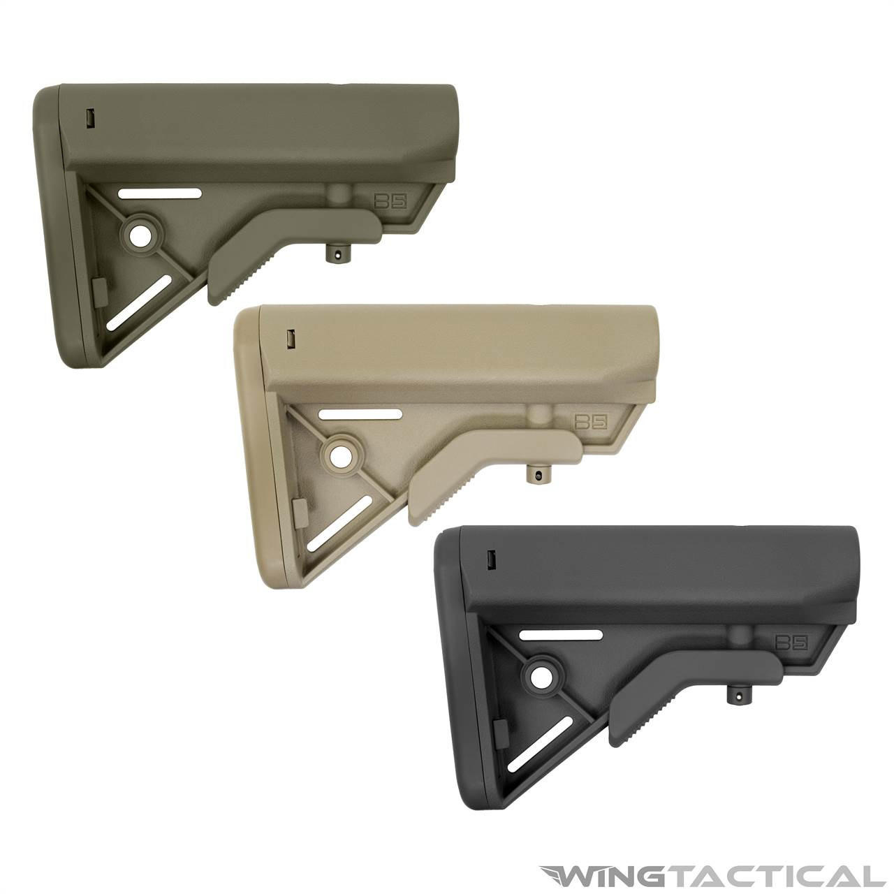 ガン　パーツ　ブラボーストック Gray BRAVO STOCK - B5 Systems