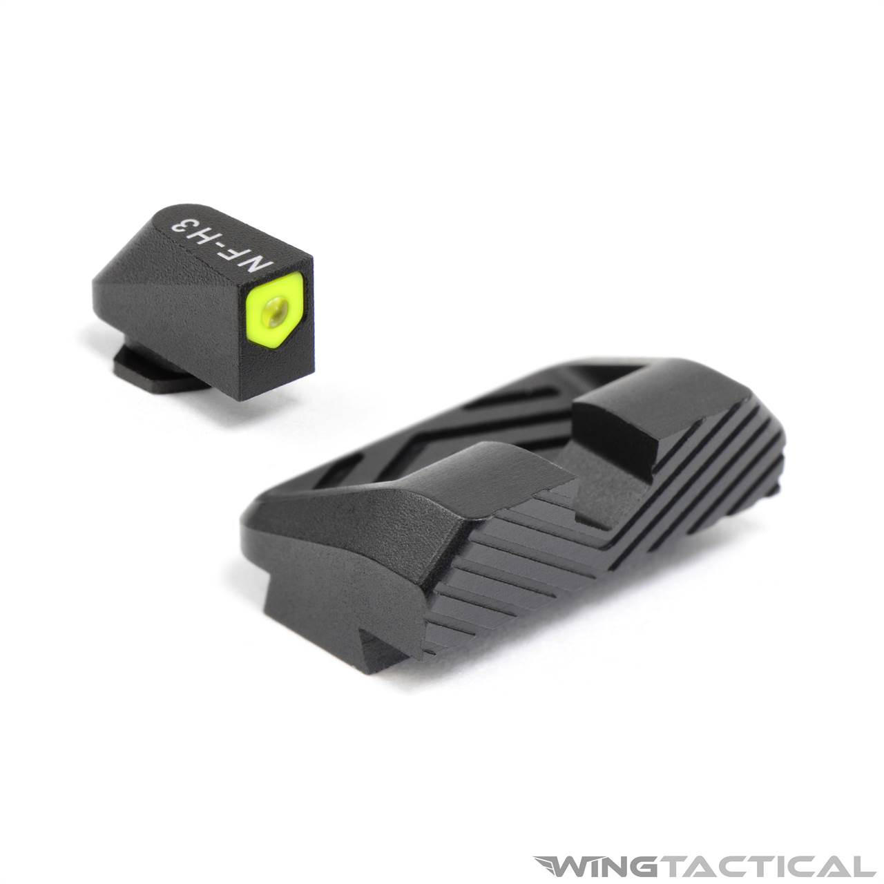 Tyrant CNC Glock Compatible Night Sights | Wing Tactical