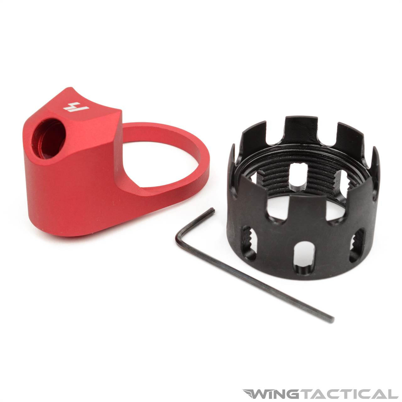 Strike Industries Red AR-15 Lower Parts | Wing Tactical