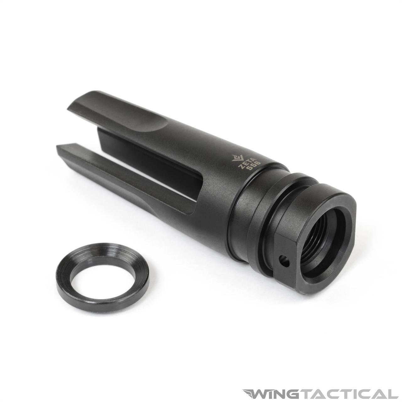 HUXWRX Flash Hider-QD 556 1/2-28 5.56mm/.223 | Big Tex Ordnance
