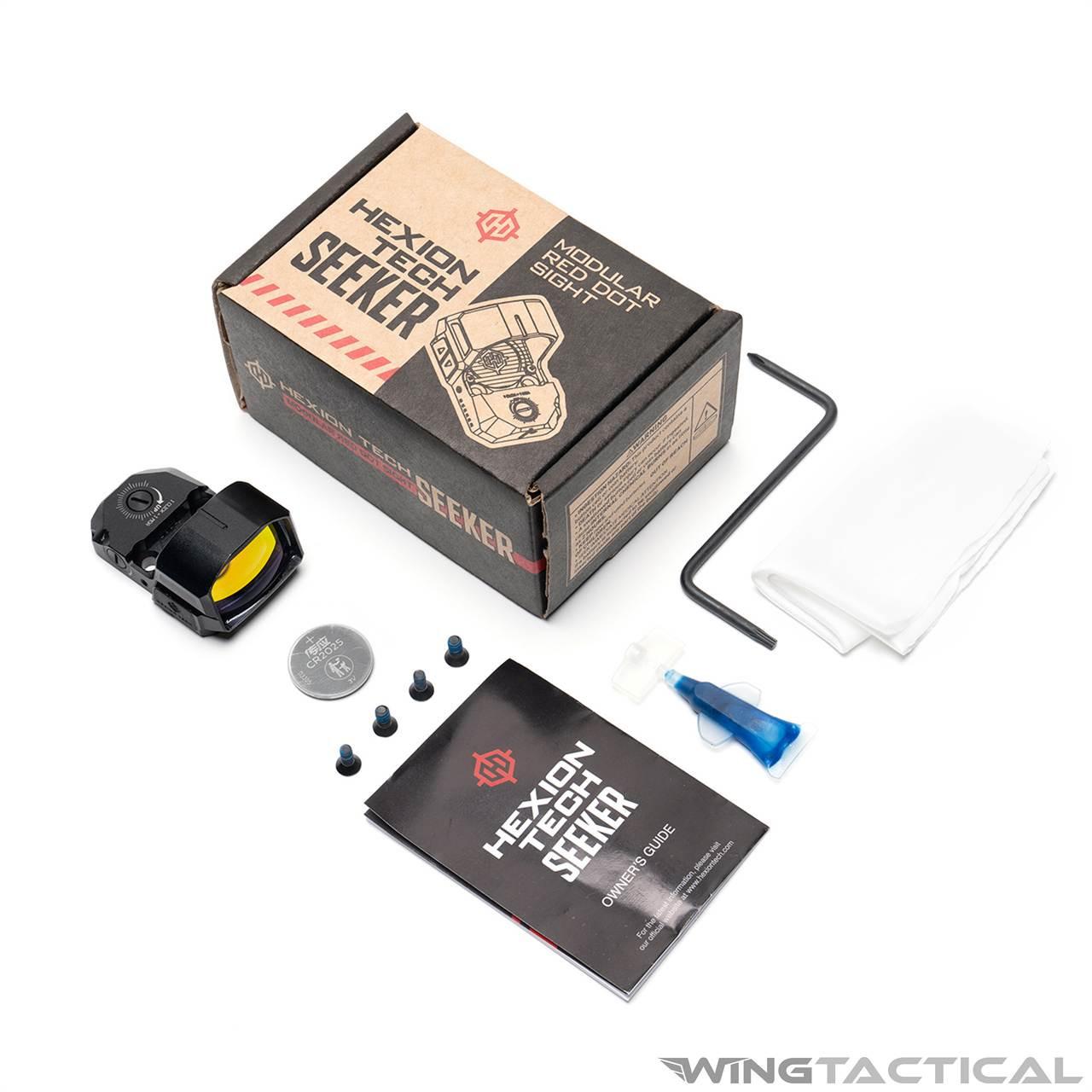 Hexion Tech Seeker | Strike Industries Red Dot | Wing Tactical