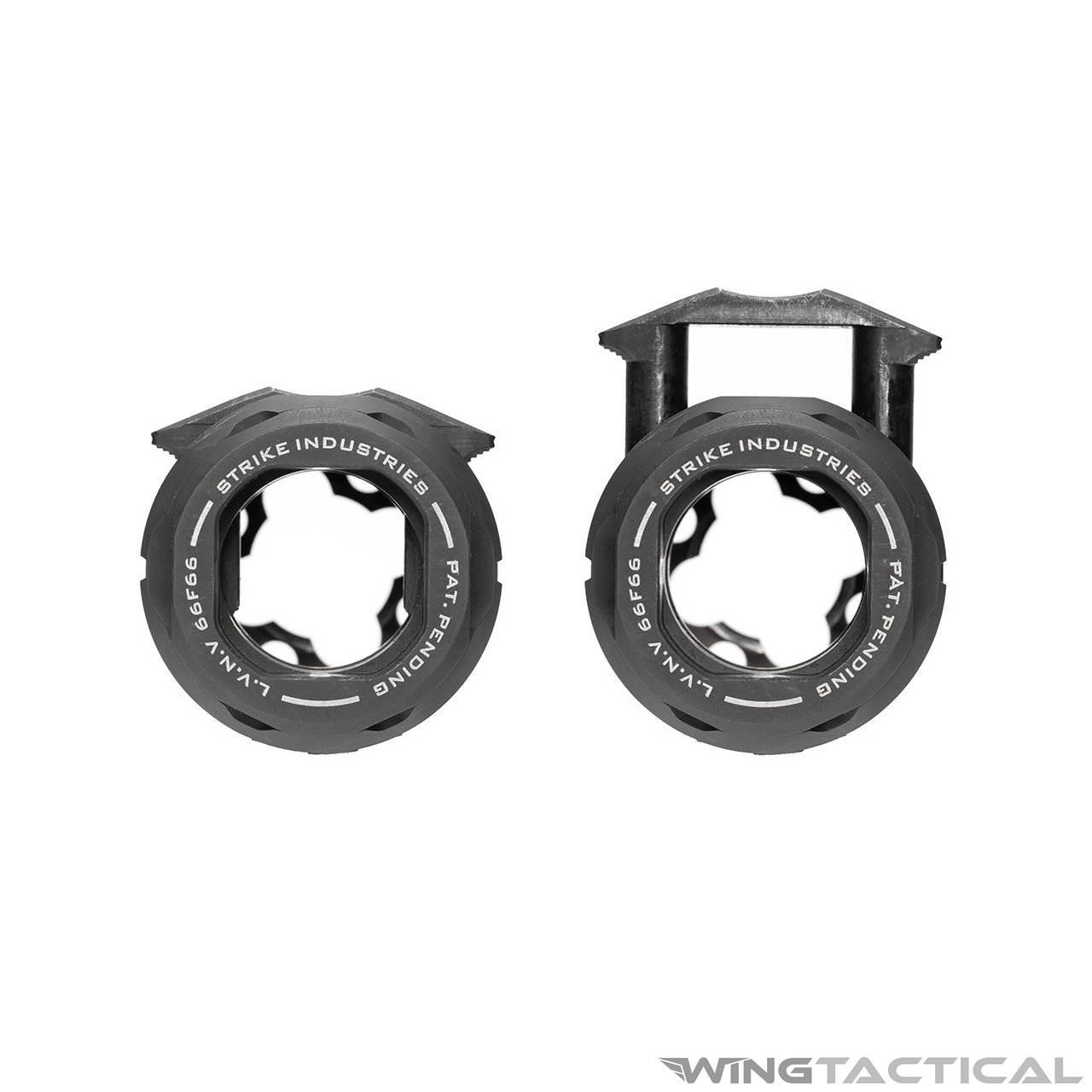 Strike Industries Blast Shield for A2 Birdcage Flash Hider | Wing