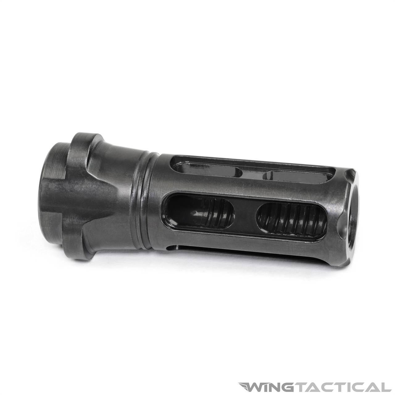 Breek Arms Breek-LOK 3QD Sentinel Caged 5.56 Flash Hider | Wing