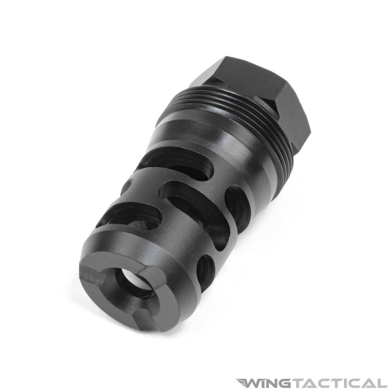 particle つぶつぶ Plate&Object セット Armaspec 5.56 Catacomb Muzzle Brake with Plan-B Outer Threads