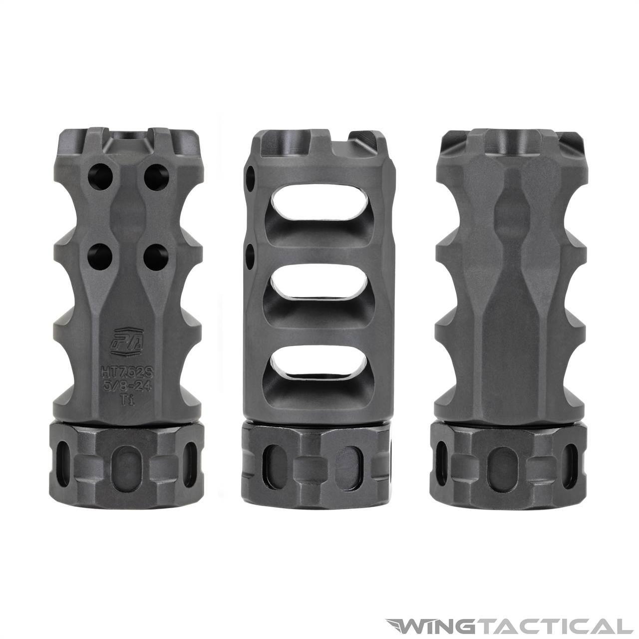 Precision Armament Slim Hypertap Ti Muzzle Brake (.308/7.62)