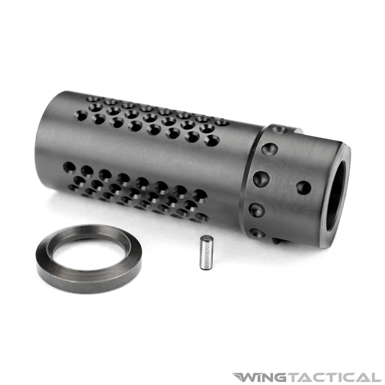 トイガン Spike's Tactical M4 AR15 Muzzle Brake Spike's Tactical 5.56 Dynacomp Extreme Muzzle Brake | Wing Tactical