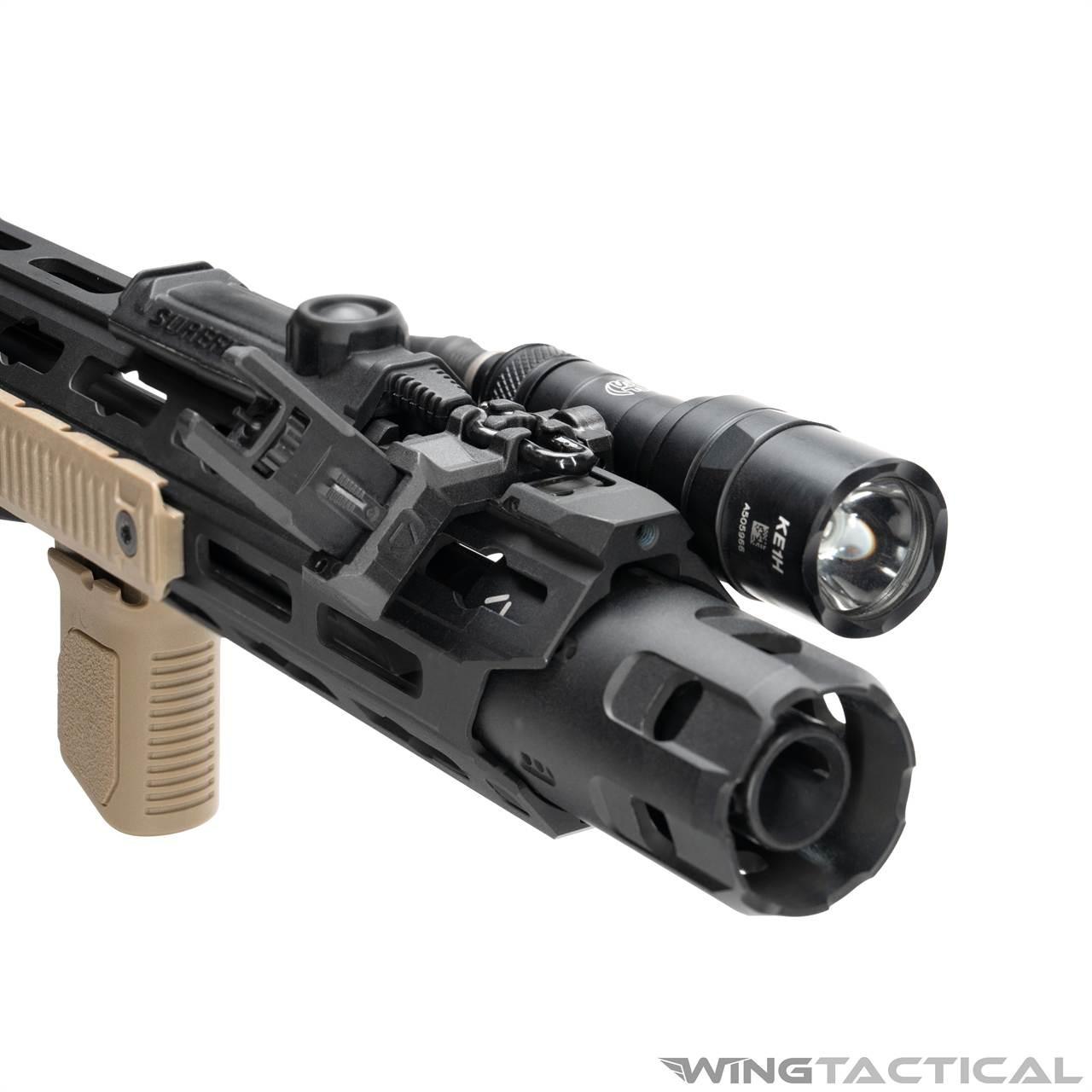 Strike Industries Polymer 45-Degree Offset Flip-Up Sights | Wing