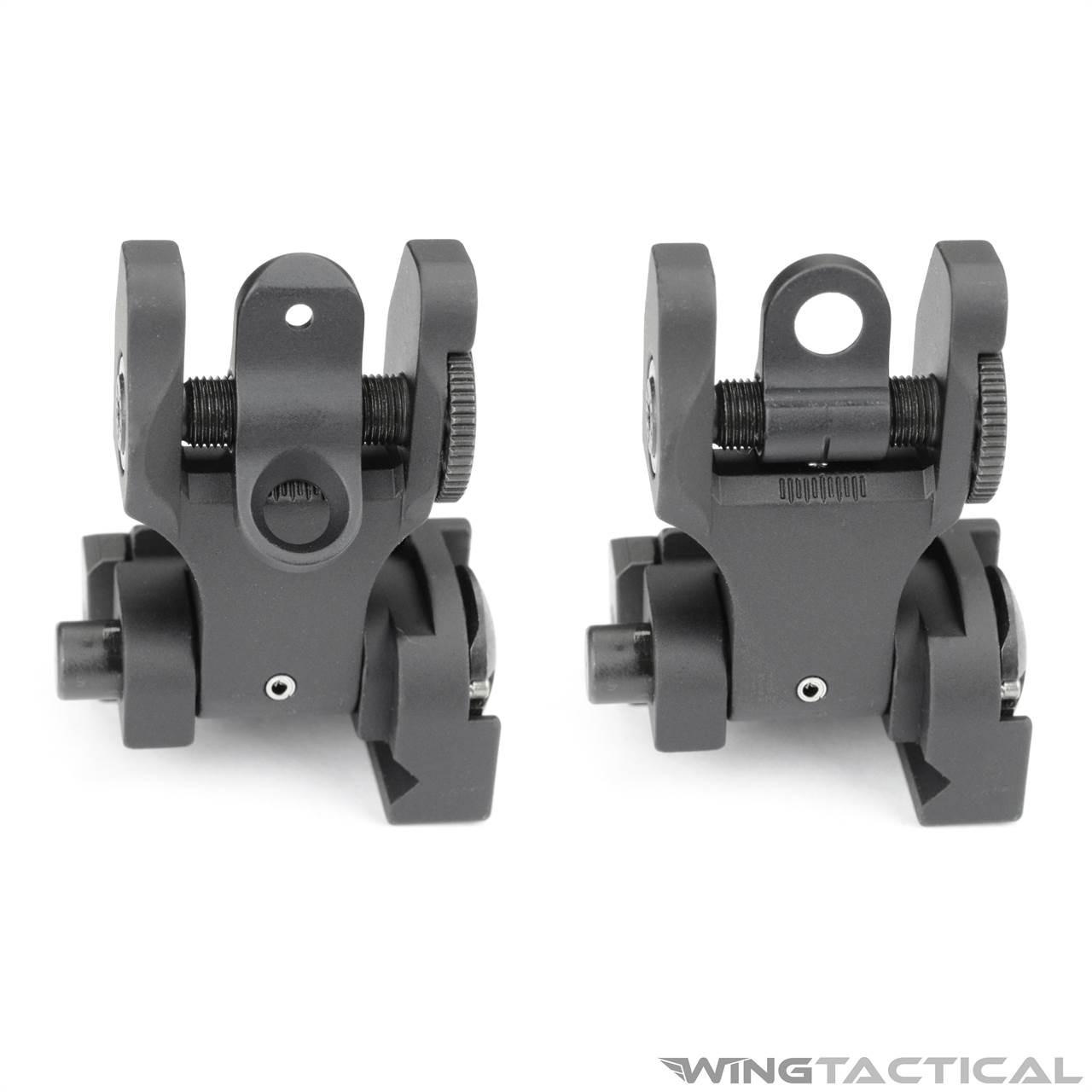 Troy Industries Rear Folding BattleSight | Wing Tactical |Troy