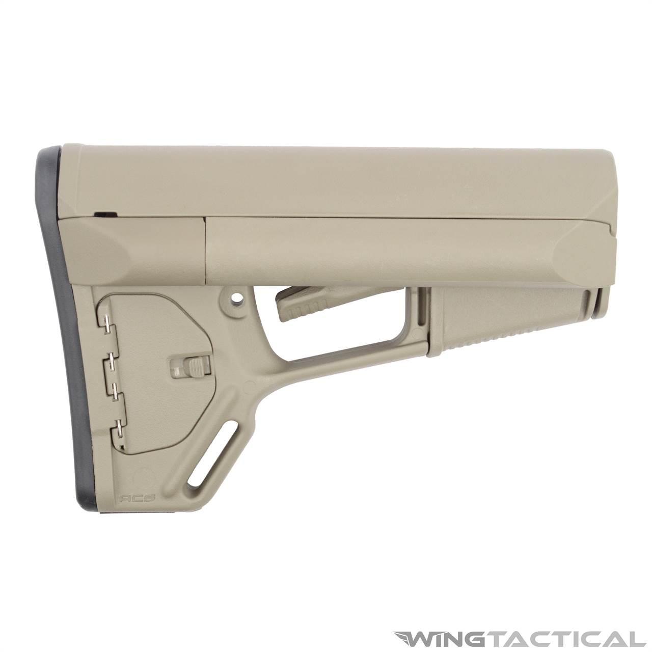 MAGPUL ACS-L ストック FDE 実物 Magpul ACS-L Commercial-Spec Carbine Stock, FDE: MGW