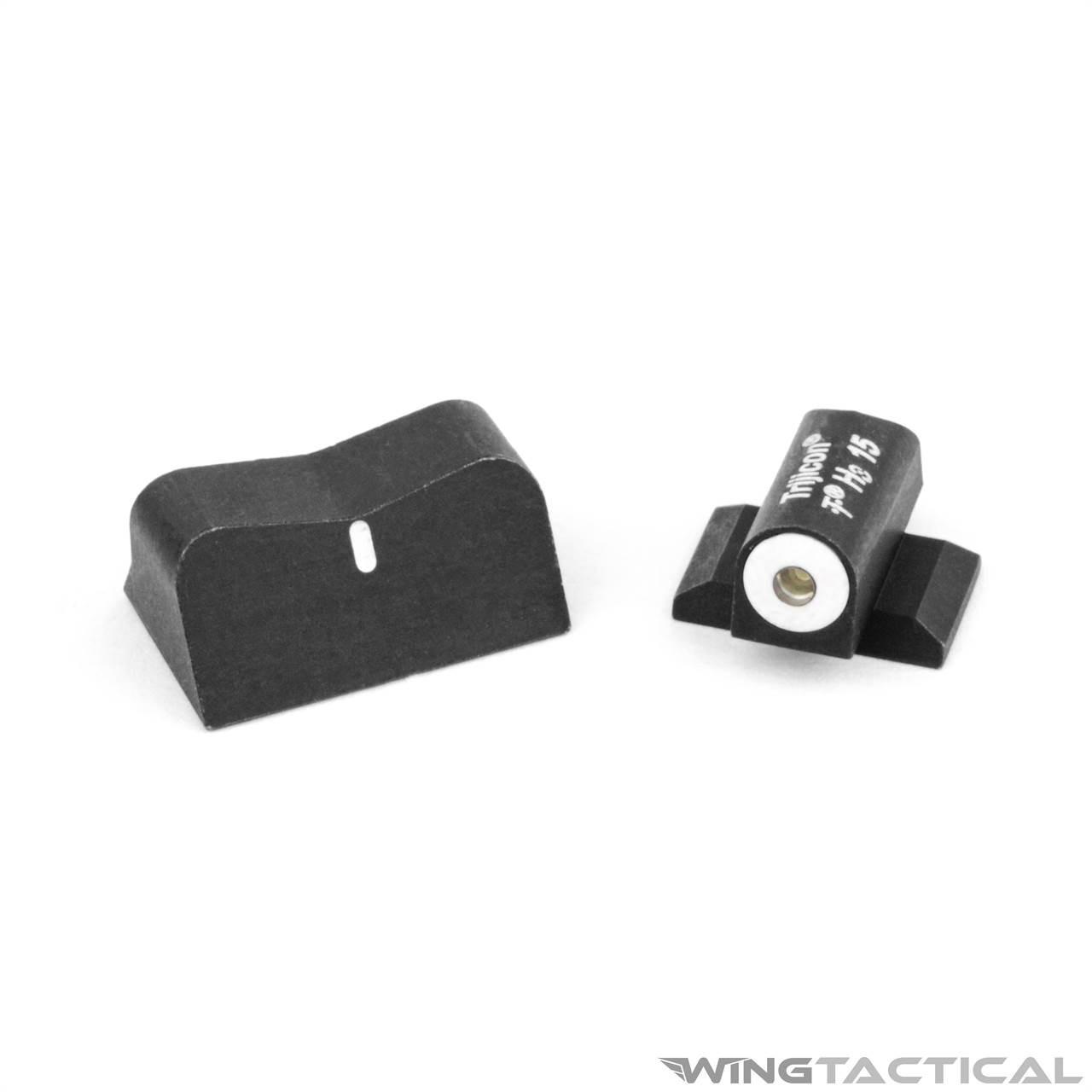 Tritium Sights for Smith & Wesson M&P 9 / 40 / 45 by XS Sight Systems