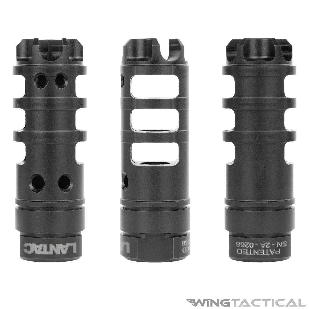 LANTAC 9mm Dragon Muzzle Brake | DGN9MMB | Wing Tactical