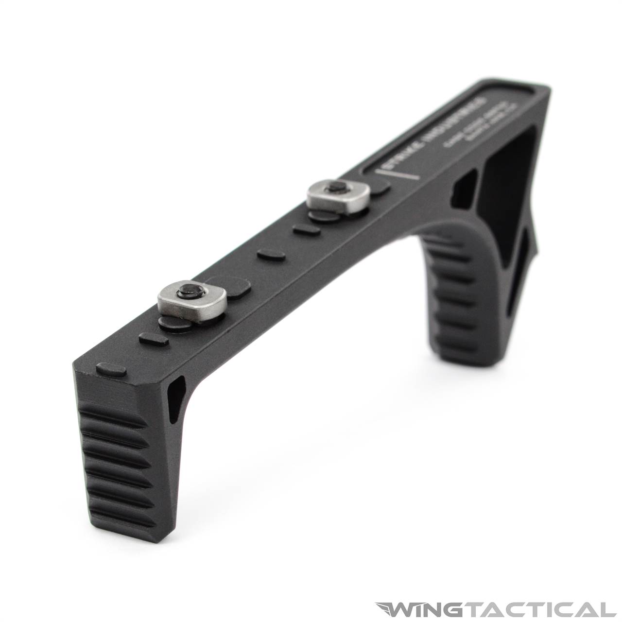 Aluminum LINK Curved Angled Foregrip Front Grip Fits For KeyMod Handguard Rails 