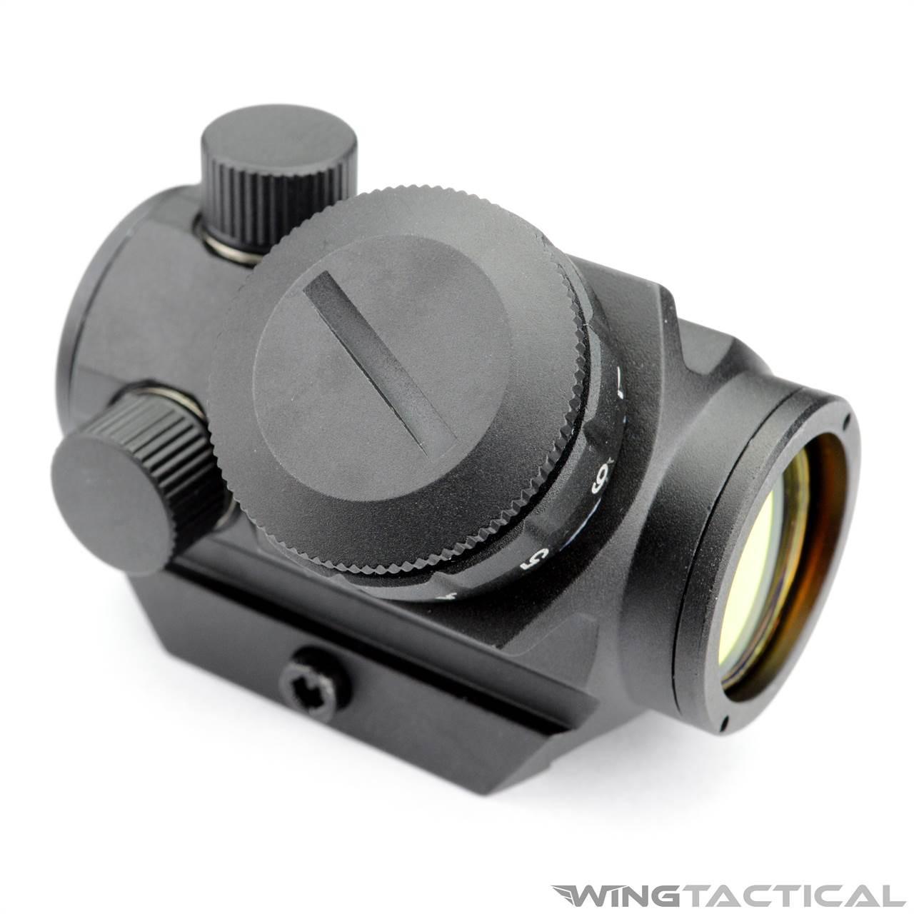 実物ブッシュネルTRS-25 TACTICAL RED DOT W/RISER Bushnell TRS-25 Hi-Rise AR Optics | AR15 Red Dot | Wing Tactical